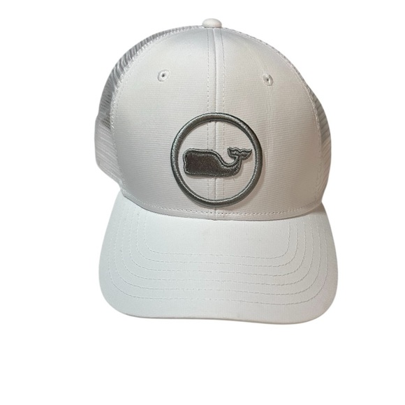 Vineyard Vines Other - Vineyard Vines White Cap with Gray Whale Emblem